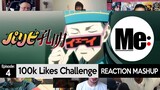 100k Likes Challenge | Paripi Koumei (パリピ孔明 | Ya Boy Kongming!) Episode 4 | REACTION MASHUP