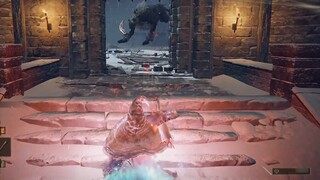With this jump, he read all the instructions of the old man.