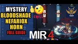 Bloodshade Nefariox Horn FULL GUIDE | MIR4 Mystery Full Guide (Clue 1, 2, 3, 4, 5, 6 , and final)