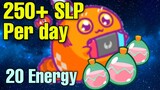 Axie Infinity 250+ SLP per Day | Spending 20 Energy to Arena | How to Earn More Each Day (Tagalog)