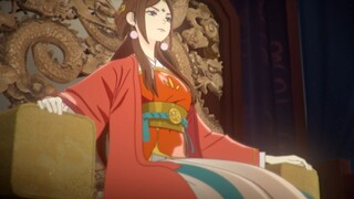 In "Liang Bu Yi", Xu Yu kneels down to receive the imperial edict. It would be a big deal if someone