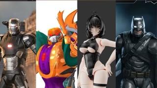 Raja Harimau akan datang? Seorang gadis mesin dengan detail! Binatang Besi Emas bisa berubah! Batman