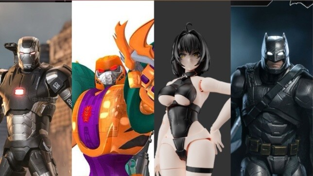 Tiger King is coming? Detailed mecha girl! Metal Beast can transform! Heavy Armor Batman! Wheeljack!