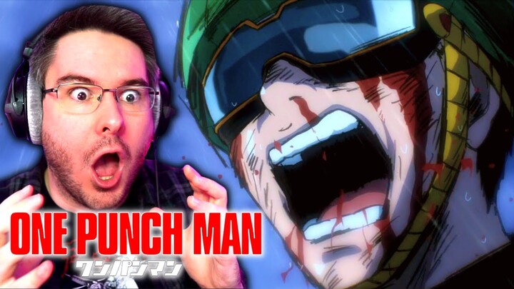 MUMEN RIDER VS THE DEEP SEA KING! | One Punch Man Episode 9 & 10 REACTION | Anime Reaction