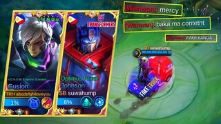 I MET TOP 1 SUPREME JOHNSON! PRO DRIVER x GUSION FAST COMBO = EZ WIN!_