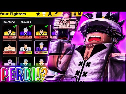 FINALMENTE o ROBLOX VOLTOU e CONSEGUI ENTRAR no ANIME FIGHTERS (perdi meus personagens??) - ROBLOX