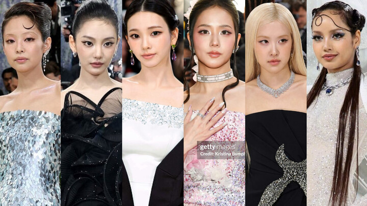 K‑POP’s hottest female idols all gather at the Met Gala—so who’s the real red‑carpet superstar?