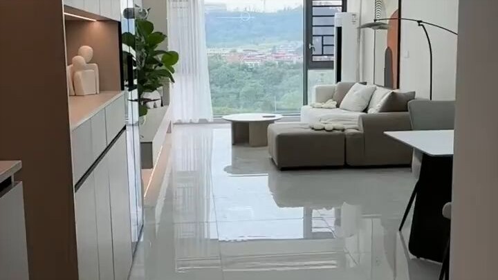 Ngôi nhà hoàn thiện phần thô với chi phí 5-6 vạn, nội thất đã được bố trí đầy đủ, hiệu quả tuyệt đẹp