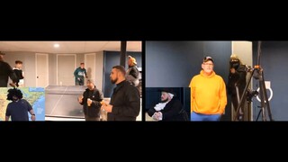 Unexpected Visitor!! Webber's Reaction