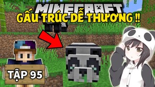 THỬ THÁCH SINH TỒN MINECRAFT 1.15 | Tập 95 | Tìm Được Gấu Trúc Hung Dữ Và Gấu Trúc Khóc Nhè !!