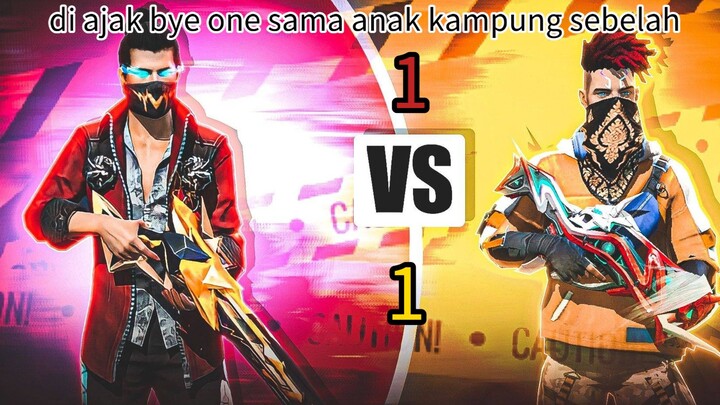 gameplay (free fire) di ajak bye one sama anak sebelah