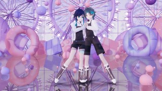 【原神MMD/魈/温迪/魈温】七夕节的喜欢讨厌