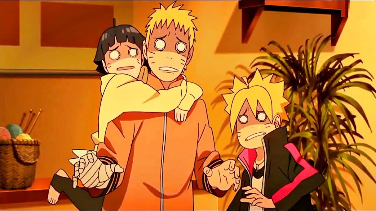 Naruto hinata himawari boruto FAMILY FUNNIEST MOMENTS - BiliBili