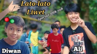 LATO-LATO VS nasi LIWET | diwan ali dan bocil beserta teman lainnya membuat nasi liwet