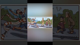 Báo Thủ Thi Chạy #nhatvl #truyentranh #comics #truyentranhhaihuoc