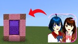 CARA MEMBUAT PORTAL SAKURA SCHOOL SIMULATOR 2022 - MINECRAFT