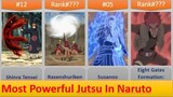 Ranking The Most Powerful Jutsu In Naruto