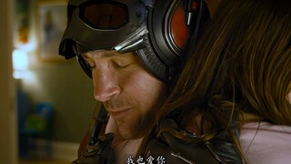 朗一直做的事情就是，关心女儿，补偿女儿，成为女儿的超级英雄