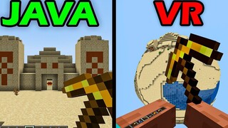 Sự khác biệt giữa phiên bản Minecraft VR và phiên bản JAVA (2)