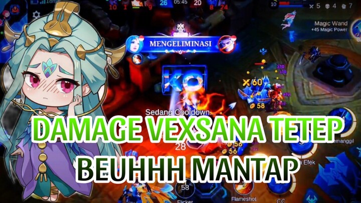 DAMAGE VEXSANA TETEP BEUHHH MANTAP