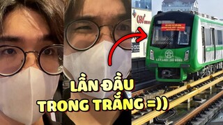 Vlog 2: LẦN ĐẦU Trên... Tàu Cát Linh-Hà Đông Của Mỡ Và Bữa Sushi Có Giá 10 Nghìn... | Tốp Mỡ