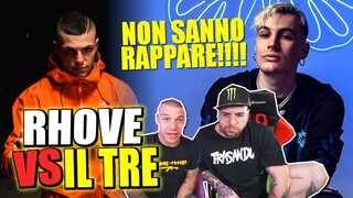 RHOVE - PELE' 🔥🆚🔥 IL TRE - ROMA | RAP REACTION