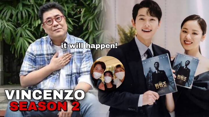 Screenwriter announced the possibility of Vincenzo Season 2  | New Female Lead?
