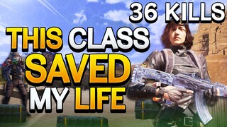 THIS OP CLASS SAVED ME WITH AN INSANE CLUTCH AT THE END! | CALL OF DUTY: MOBILE BATTLE ROYALE (S1)