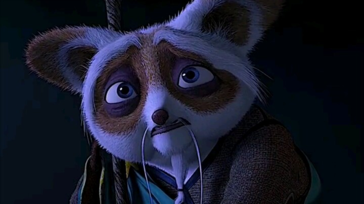 At that moment, the master's heart must have been broken #Kung Fu Panda #Hate is hard to bear #Charg