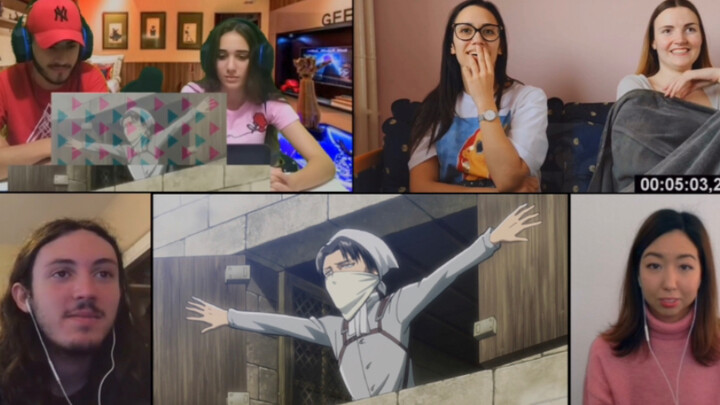 【S1 EP15】【Tim Pembersihan Levi + Eksperimen Titan】Orang Asing Menonton Episode Kelima Belas Musim Pe