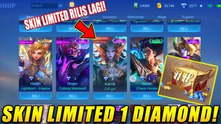 RESALE LAGI SKIN EPIC KARRIE & ROGER DENGAN HARGA 1💎‼️ | UPDATE EVENT PROMO DIAMOND 2022