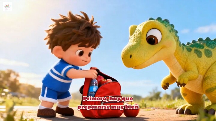 Leo y Goldie Exploran el Bosque Mágico 🌳🦖 | Dibujos Animados Infantiles #Leoygoldie #creatividad