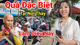 Chị Đẹp Xuất Hiện làm Điều Này Rất Ý Nghĩa Tại Nơi Thầy