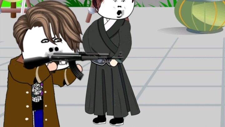 Animasi patung pasir Saya membuka supermarket di Datang, episode 32, sistem berhasil ditingkatkan, d