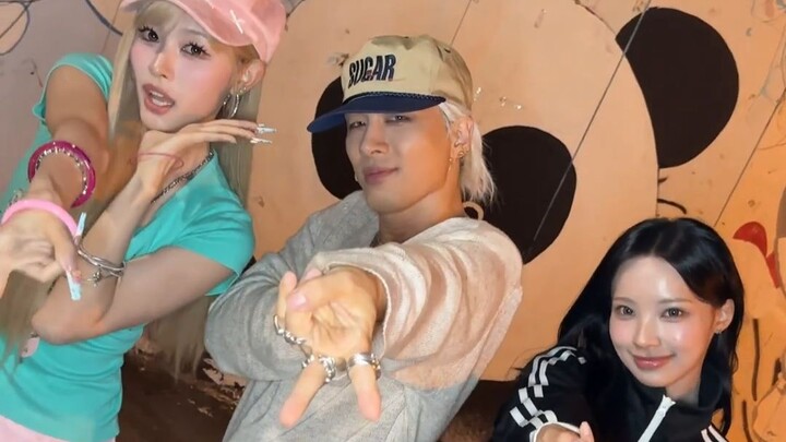 Even Taeyang joined in Ya~ho! [RESCENE] 260610 MINAMI WONI takes on the BIGBANG Taeyang LFDS challen