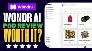 Wonders AI Review: Create Print-on-Demand, Social Media, and Marketplace Content Automatically