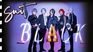 【偶像梦幻祭2/SUJU】绅士黑西装，极致香槟call🌹梦之咲のNo.1BLACK SUIT【COS翻跳】☆