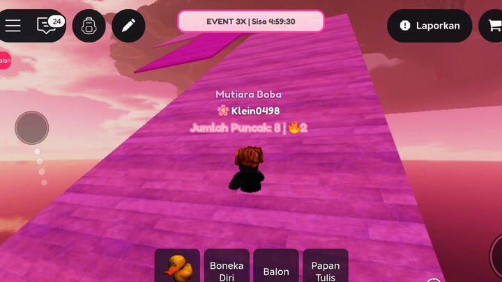BERJUANG BERSAMA PLAYER LAIN DI CP 12 | GUNUNG IMUT ROBLOX