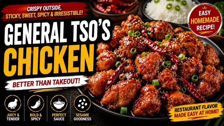 General Tso's Chicken | Homemade Cooking