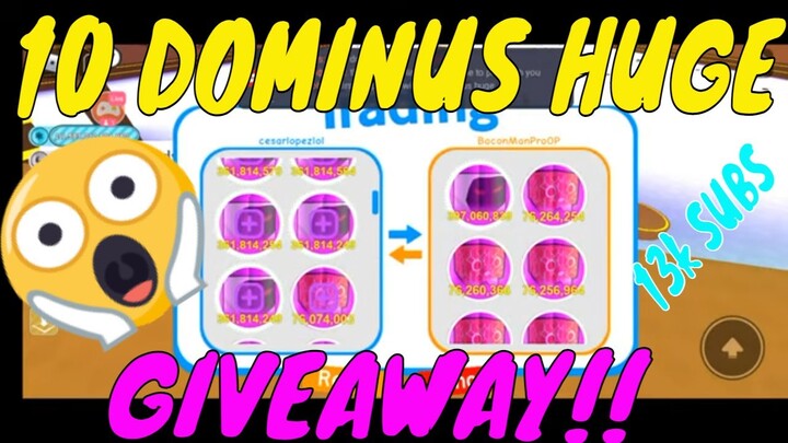 I GAVE AWAY MY 10 DARKMATTER DOMINUS HUGE!