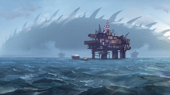 "The ultimate oppressive feeling of a deep-sea giant!"