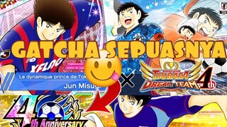 Gatcha Sepuasnya Main Game CAPTAIN STUBASA DREAM TEAM 4TH Anniversarry