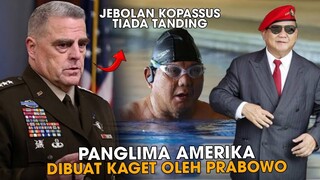 US ARMY SAMPAI HERAN LIHAT GAYA RENANG PRABOWO! Tak Heran Latihan Kopassus Sekeras Ini