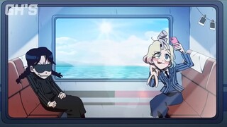 【Wednesday Animation】Interesting stories of Yini and Wednesday taking the train