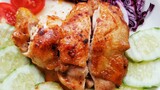 GÀ CHIÊN TỎI ỚT - Cách làm ĐÙI GÀ NƯỚNG TỎI ỚT món ăn ngon cho người ăn kiêng