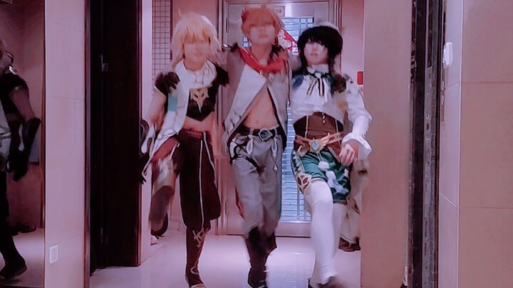 [Genshin Impact cosplay] That kick kicked out the whole summer!