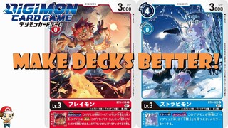 Strabimon & Flamemon Can Make Some Digimon Decks MUCH Better! (Digimon TCG - BT6: Double Diamond)