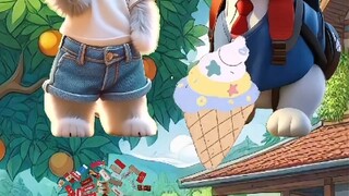 Huahua dan Dadai yang lucu