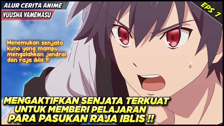 KETIKA PENSIUNAN PAHLAWAN MENGAKTIFKAN SENJATA KUNO TERKUAT UTK MELAWAN IBLIS‼️ - Alur Cerita Anime