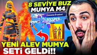 DÜNYA'DA İLK! 😱 YENİ ALEV MUMYA VE 8 SEVİYE BUZ MUMYA M416 GELDİ!! OYUNUN EN İYİSİ! | PUBG MOBILE